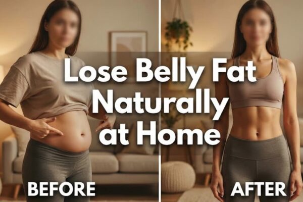 Lose Belly Fat Naturally at Home